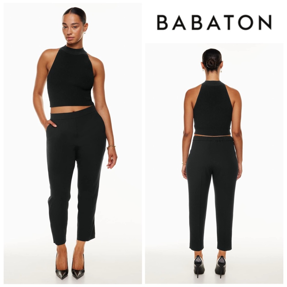 Babaton Conan Crop Black Pants